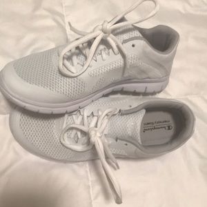 ALL WHITE CHAMPION SHOES